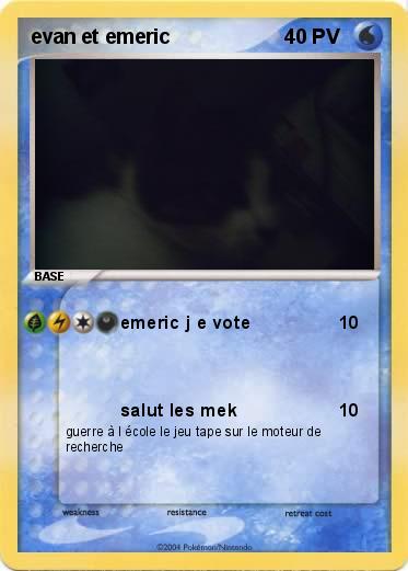Pokemon evan et emeric