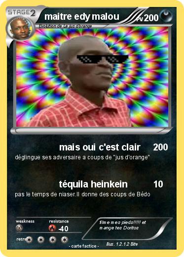 Pokemon maitre edy malou