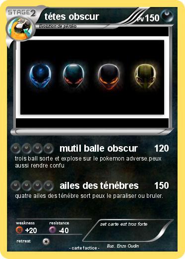 Pokemon tétes obscur