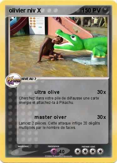 Pokemon olivier niv X