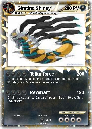 Pokemon Giratina Shiney