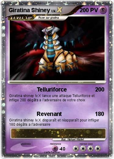 Pokemon Giratina Shiney