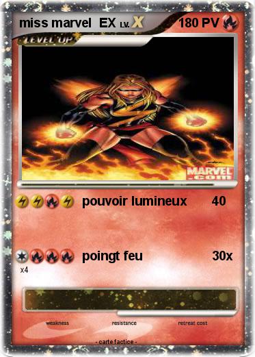 Pokemon miss marvel  EX
