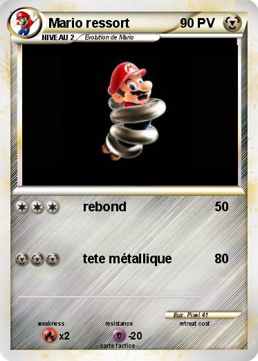 Pokemon Mario ressort