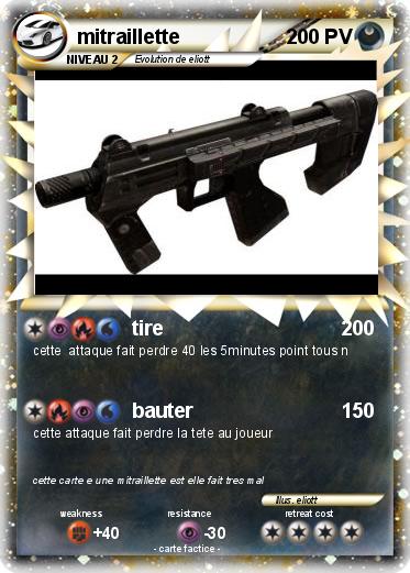 Pokemon mitraillette