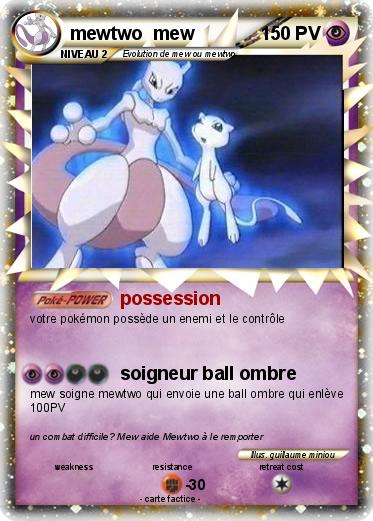 Pokemon mewtwo  mew