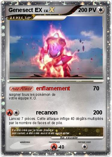Pokemon Genesect EX
