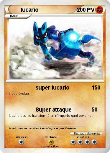 Pokemon lucario