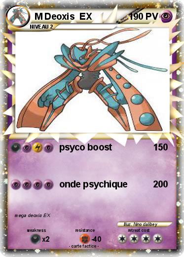 Pokemon M Deoxis  EX