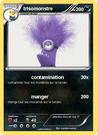 Pokemon trisomonstre