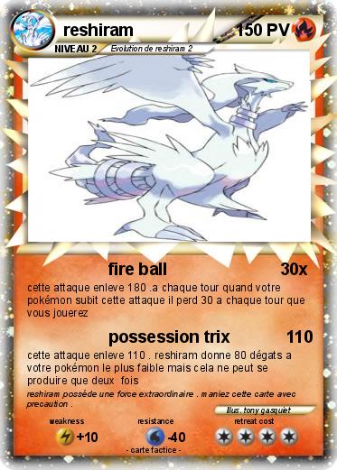 Pokemon reshiram