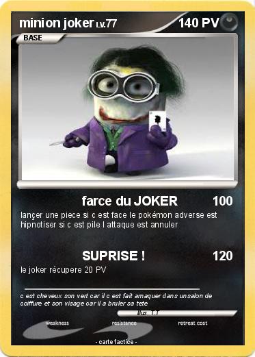 Pokemon minion joker