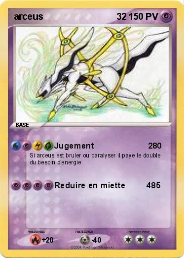 Pokemon arceus                             32
