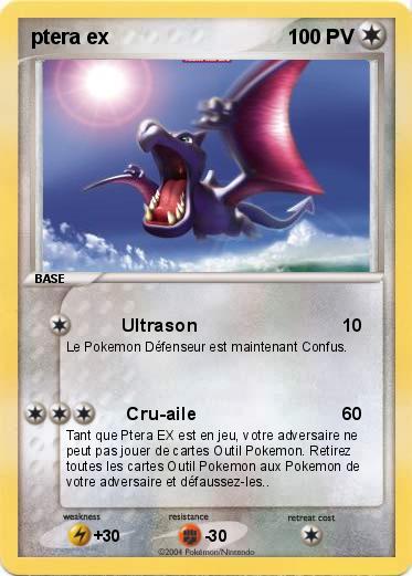 Pokemon ptera ex