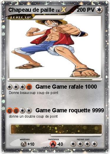 Pokemon Chapeau de paille