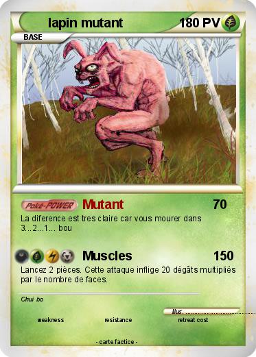 Pokemon lapin mutant