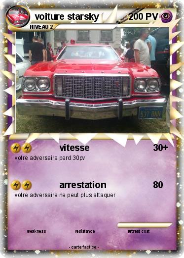 Pokemon voiture starsky