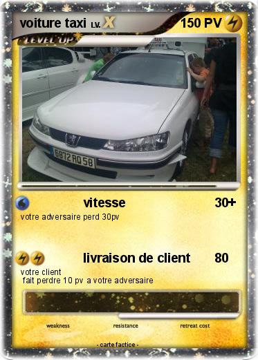 Pokemon voiture taxi