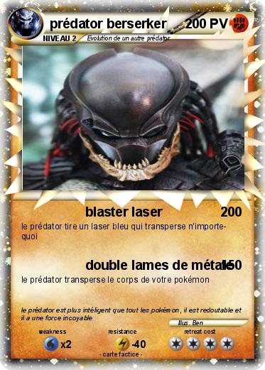 Pokemon prédator berserker