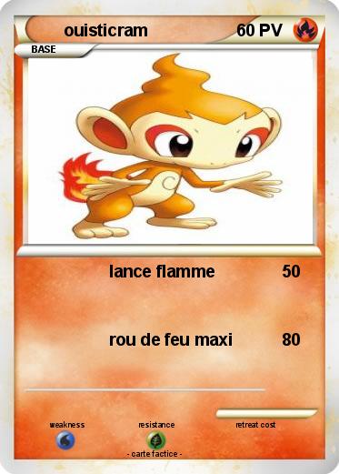 Pokemon ouisticram