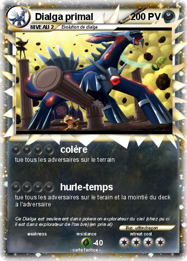 Pokemon Dialga primal