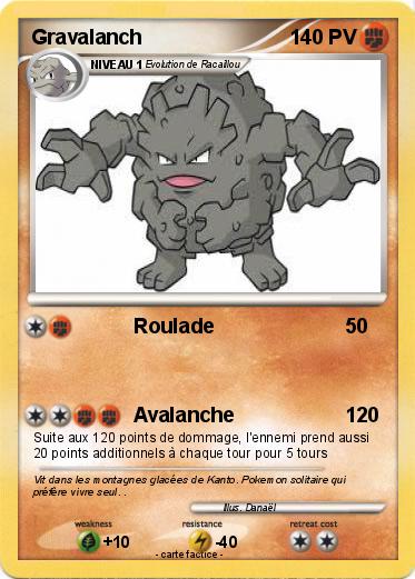 Pokemon Gravalanch
