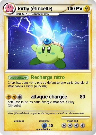 Pokemon kirby (étincelle)
