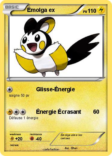 Pokemon Émolga ex