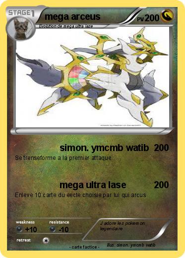 Pokemon mega arceus