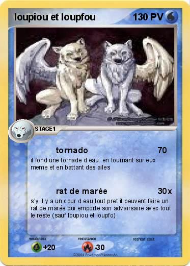Pokemon loupiou et loupfou