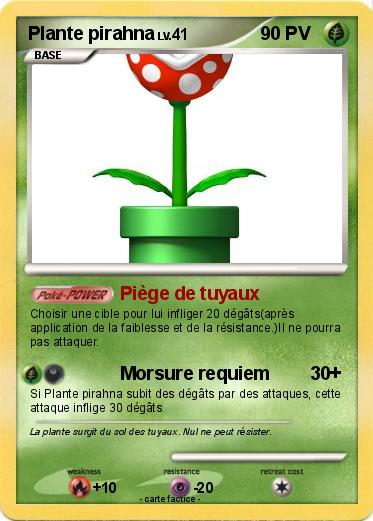 Pokemon Plante pirahna