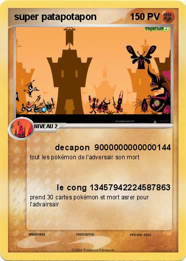 Pokemon super patapotapon