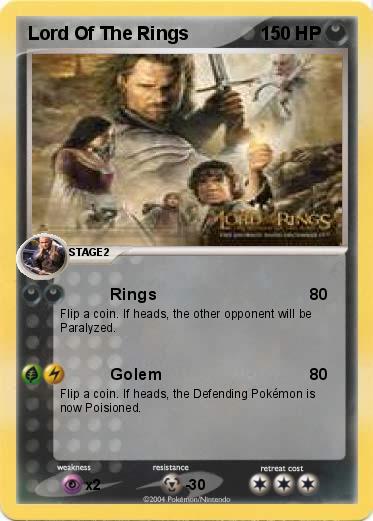 Pokemon Lord Of The Rings