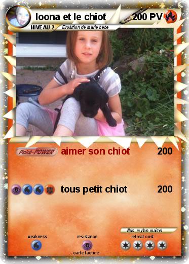 Pokemon loona et le chiot