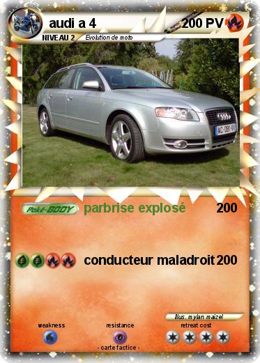 Pokemon audi a 4