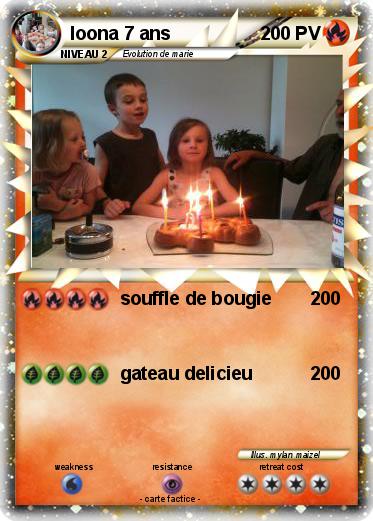 Pokemon loona 7 ans