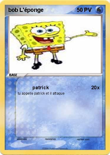 Pokemon bob L'éponge