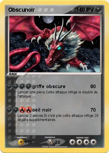 Pokemon Obscunoir
