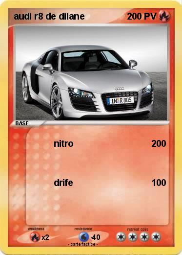 Pokemon audi r8 de dilane