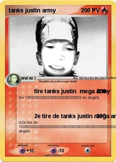Pokemon tanks justin army