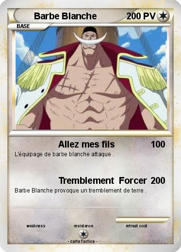 Pokemon Barbe Blanche