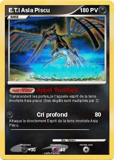 Pokemon E.T.I Asla Piscu