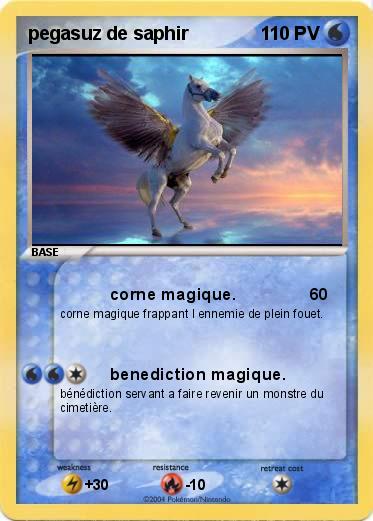 Pokemon pegasuz de saphir