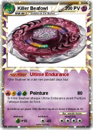 Pokemon Killer Beafowl