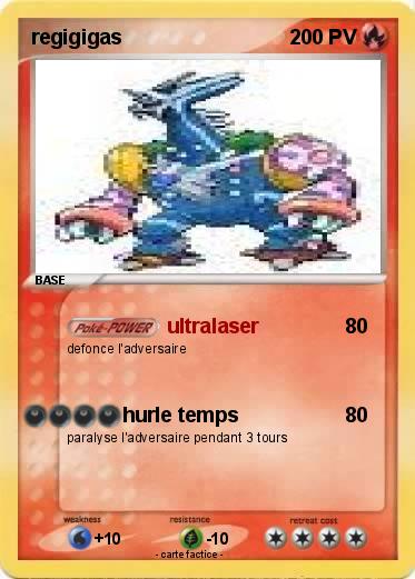 Pokemon regigigas