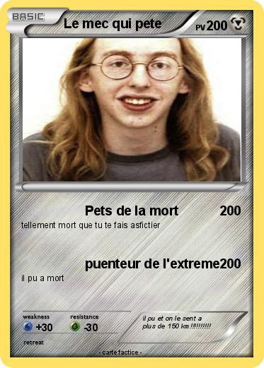 Pokemon Le mec qui pete
