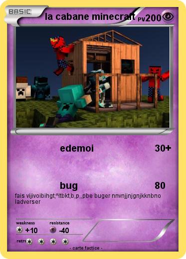 Pokemon la cabane minecraft