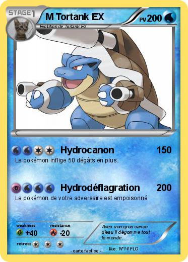 Pokemon M Tortank EX