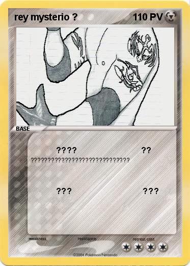 Pokemon rey mysterio ?