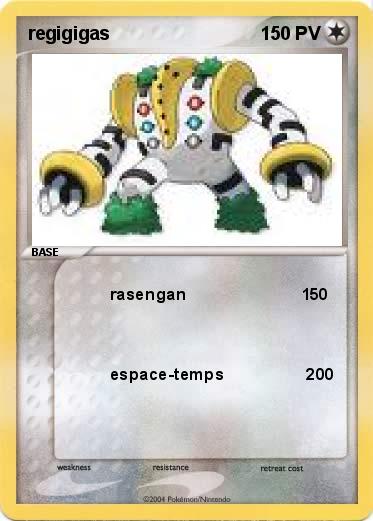 Pokemon regigigas